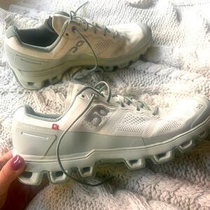 on cloud shoes